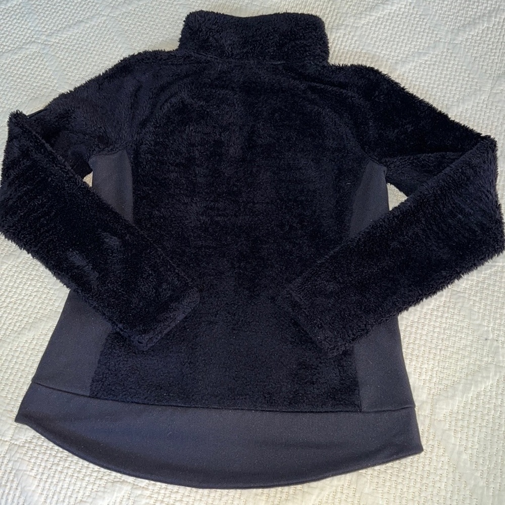 The North Face Women’s Fleece  Full Zip Jacket Black Small - Picture 10 of 12